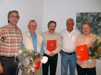 Mitgliederehrung 2009