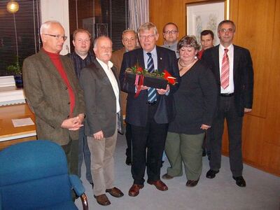 2009 Die Fraktion im Rathaus